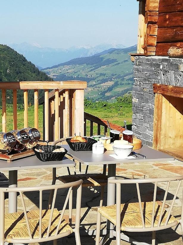 Chambres et Tables d'Hôtes Le Choton à Nono - Col du Joly Beaufortain Hauteluce Exterior foto
